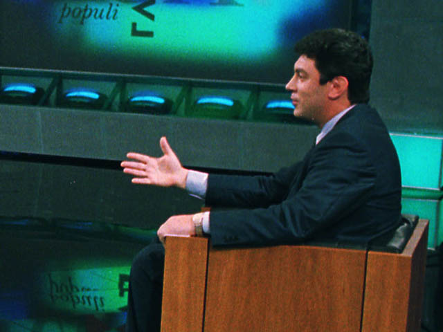 Борис Немцов в 2000 году на телеканале НТВ