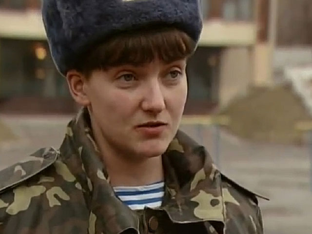 Украинская летчица Надежда Савченко
