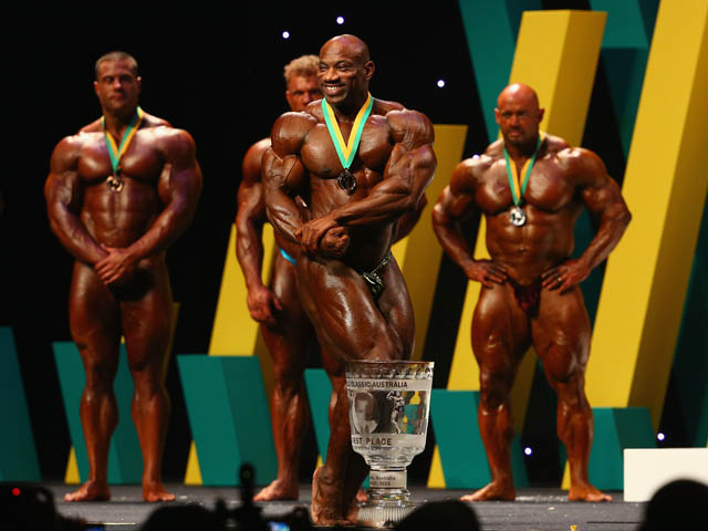 Декстер Джексон - победитель The Arnold Classic Australia 2015. Мельбурн, 14 марта 2015 года