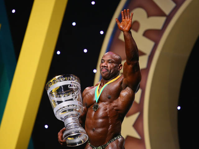 Декстер Джексон - победитель The Arnold Classic Australia 2015. Мельбурн, 14 марта 2015 года