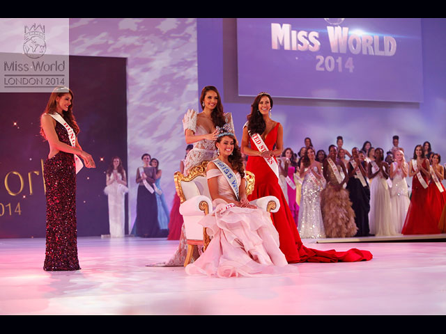 Церемония вручения наград "Мисс Мира - 2014"