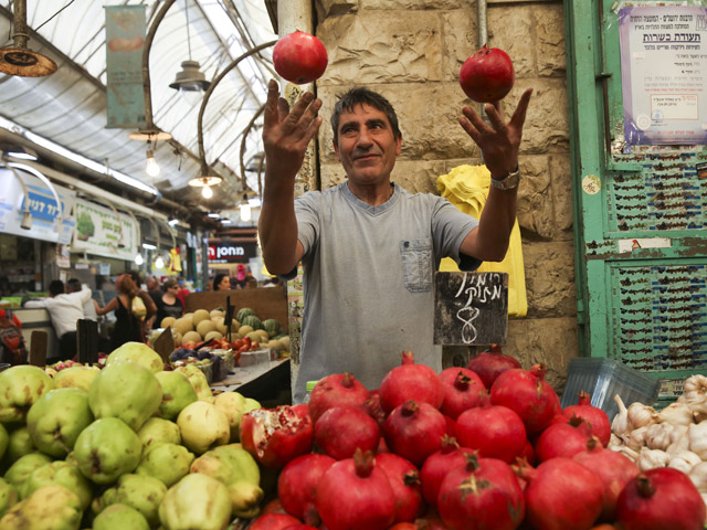 На рынке в Израиле