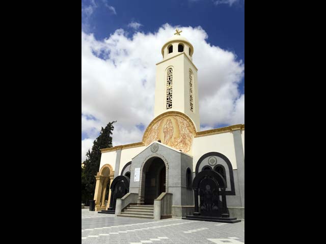 Коптская церковь в Александрии (иллюстрация)