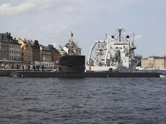 Подводная лодка королевского флота Швеции