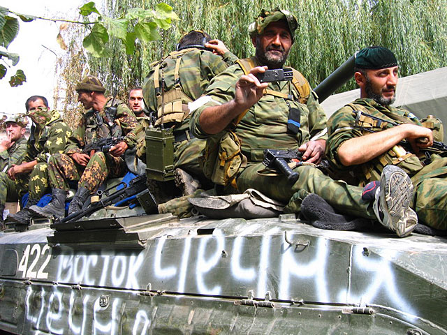 Спецбатальон "Восток" в Южной Осетии, 2008 год