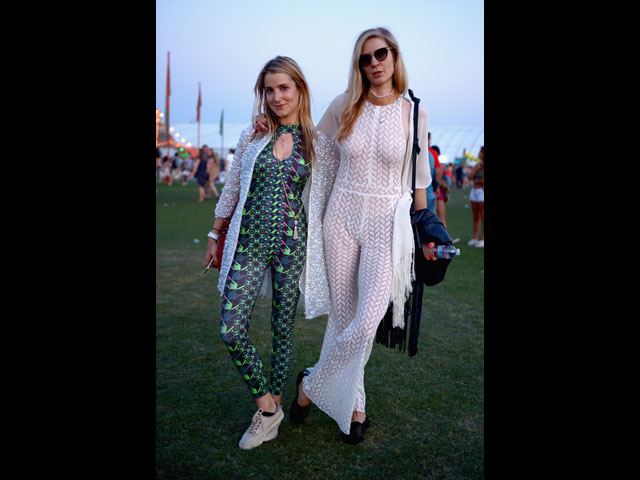 На фестивале Coachella, апрель 2015 года