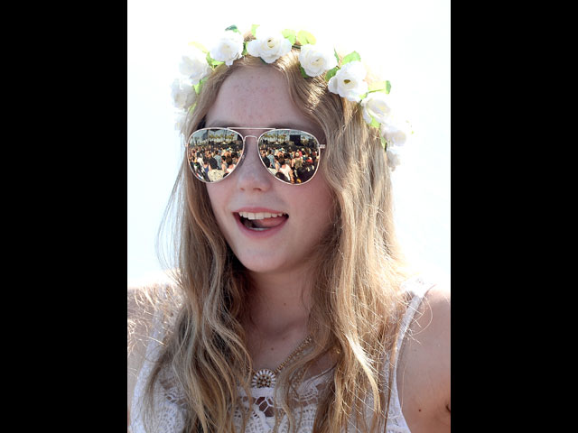 На фестивале Coachella, апрель 2015 года
