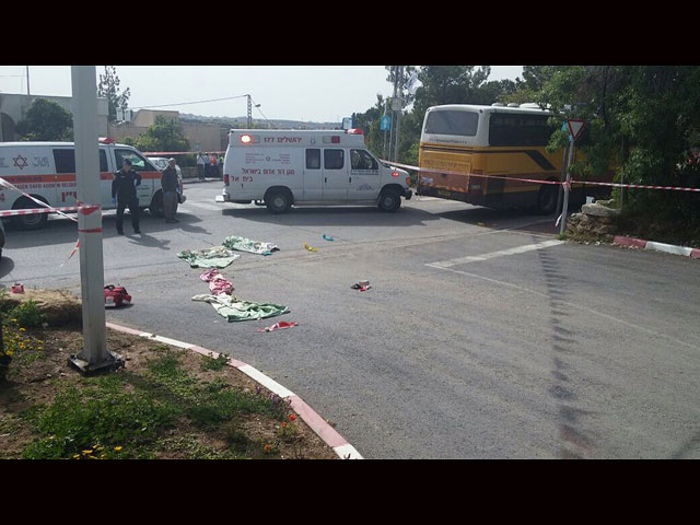 В поселке Бейт-Эль под колесами автобуса погиб 5-летний ребенок  