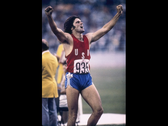 Брюс Дженнер на олимпиаде в Канаде. 1976 год
