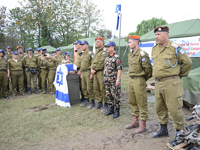 Израильские спасатели в Непале