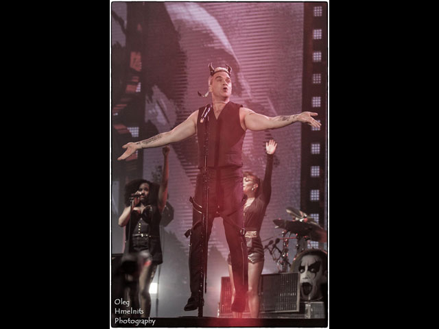 Концерт Робби Уильямса в Тель-Авиве. 2 мая 2015 года