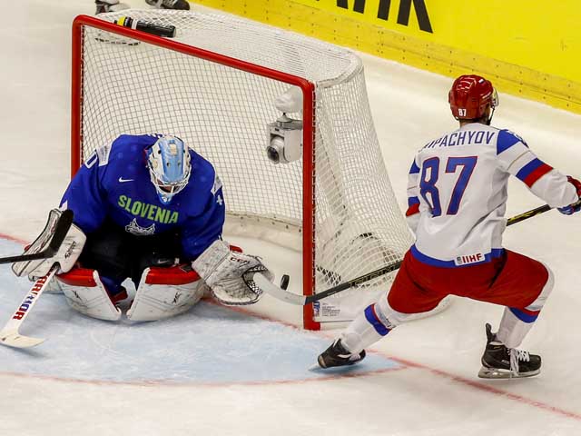 Чемпионат мира по хоккею: россияне обыграли сборную Словении