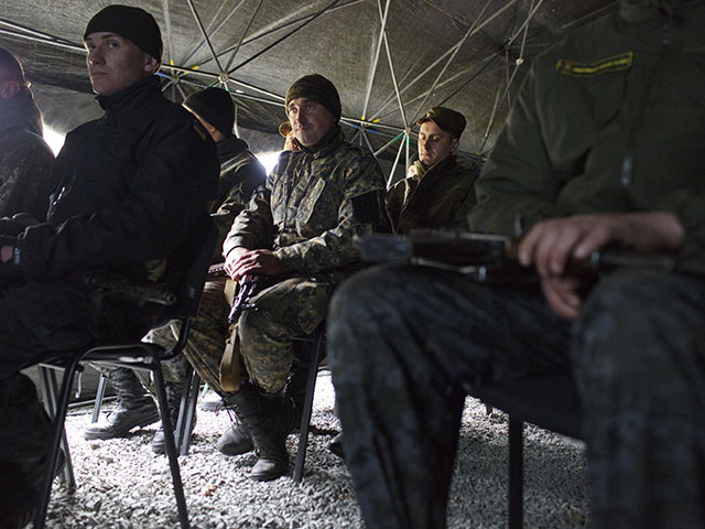 Американские военспецы в Яворове: начинается обучение Национальной гвардии Украины