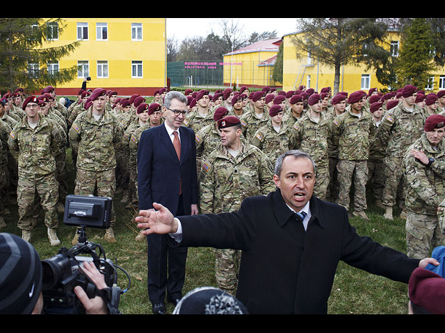 Американские военспецы в Яворове: начинается обучение Национальной гвардии Украины