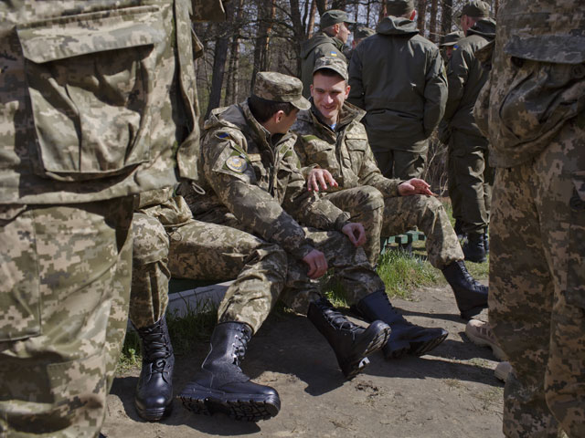 Американские военспецы в Яворове: начинается обучение Национальной гвардии Украины