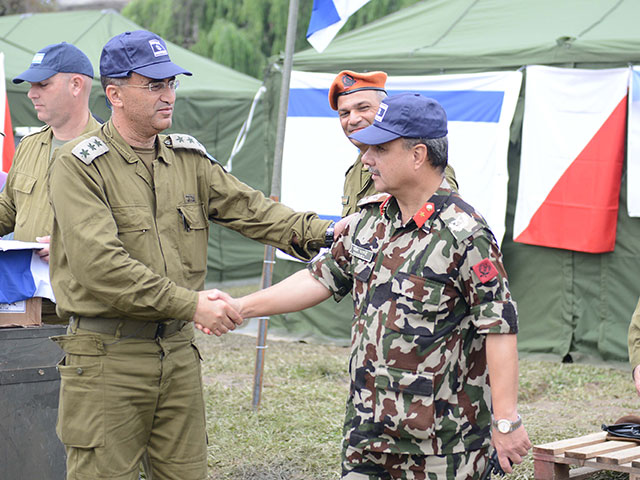 Израильские спасатели в Непале