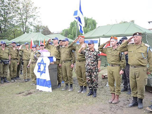 Израильские спасатели в Непале