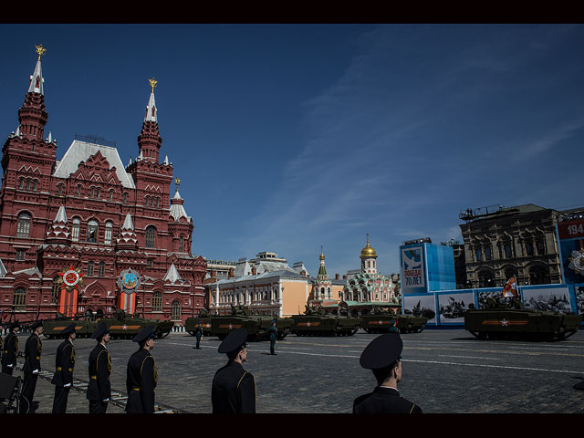 Генеральная репетиция Парада Победы в Москве