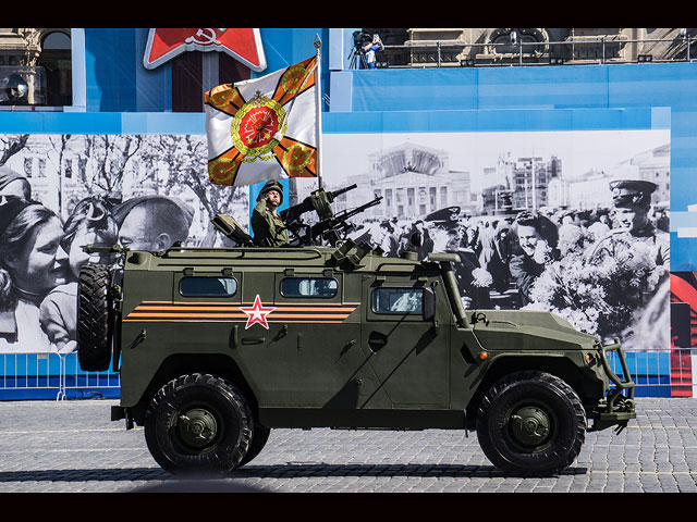 Генеральная репетиция Парада Победы в Москве