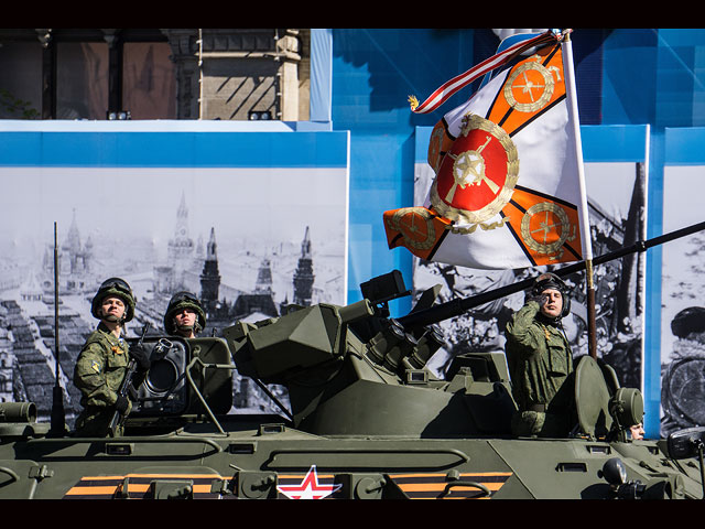 Генеральная репетиция Парада Победы в Москве