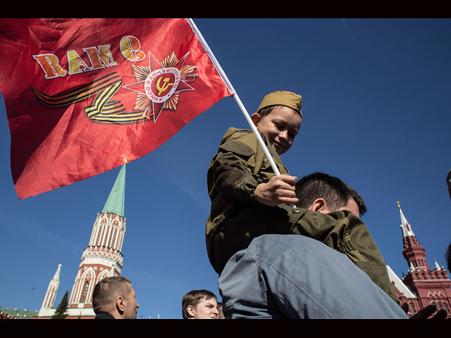 Генеральная репетиция Парада Победы в Москве