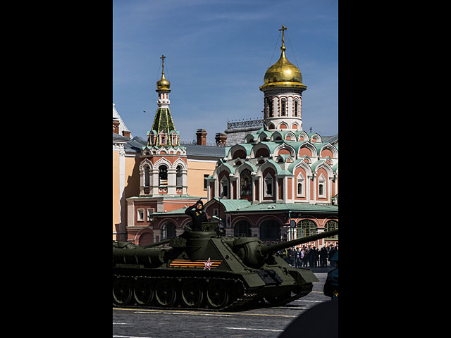 Генеральная репетиция Парада Победы в Москве