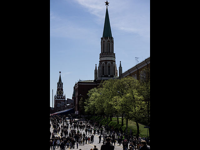 Генеральная репетиция Парада Победы в Москве
