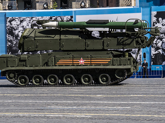 Генеральная репетиция Парада Победы в Москве