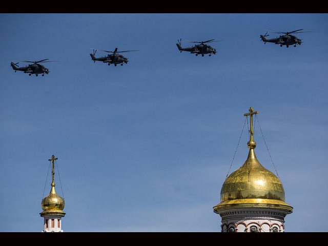 Генеральная репетиция Парада Победы в Москве