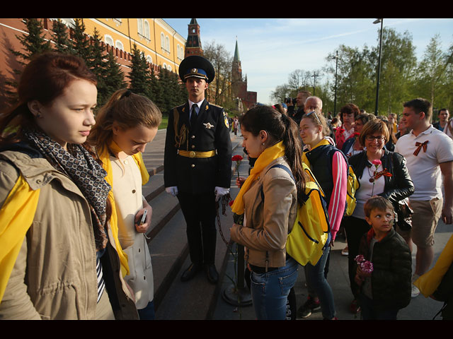 Генеральная репетиция Парада Победы в Москве