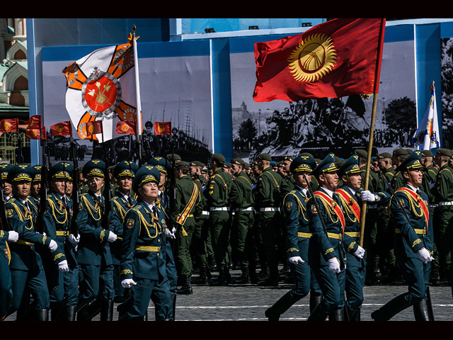 Генеральная репетиция Парада Победы в Москве
