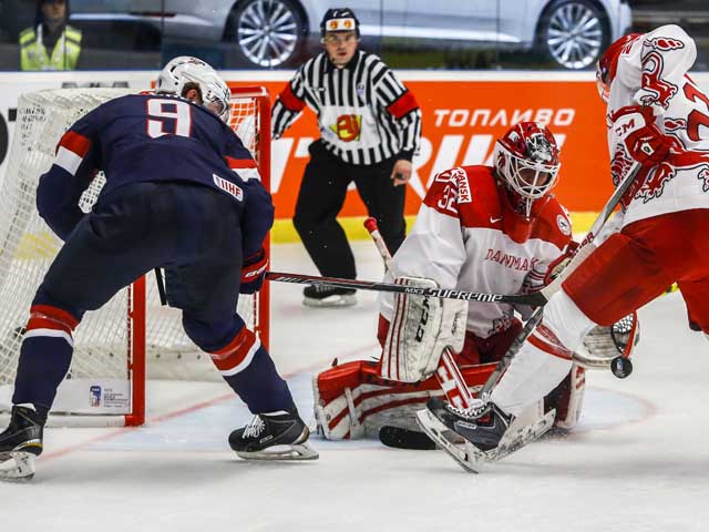 Чемпионат мира по хоккею: американцы одолели сборную Дании, немцы &#8211; Латвии