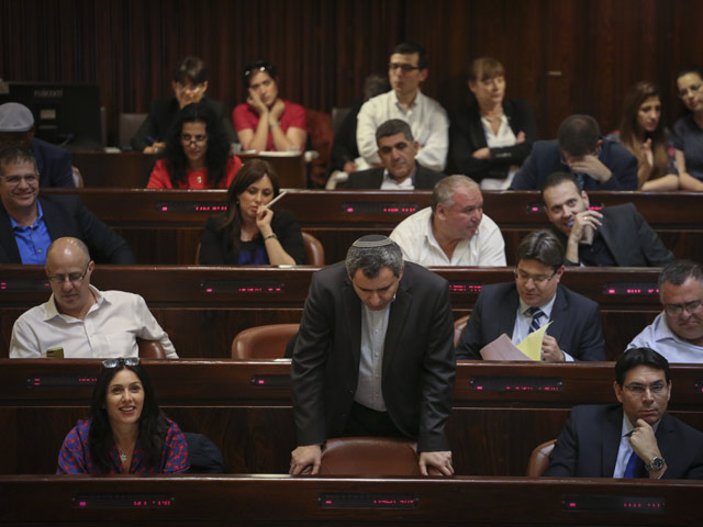 Голосование в Кнессете. 13 мая 2015 года