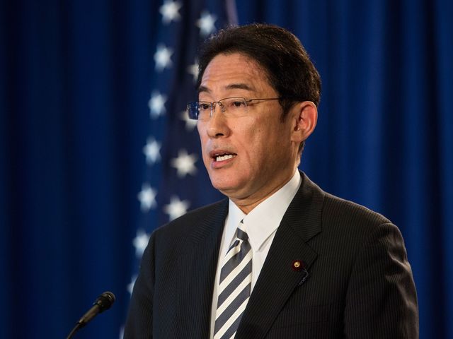 Министр иностранных дел Японии Фумио Кишида 