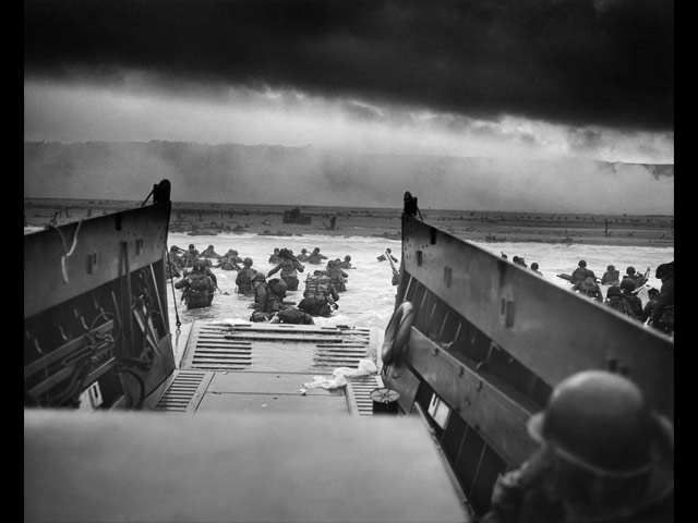 Высадка союзников в Нормандии. Омаха-бич. 6 июня 1944