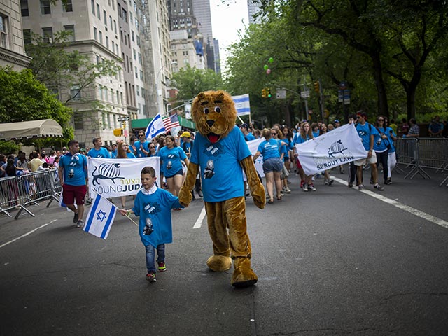 Марш солидарности с Израилем. Нью-Йорк, 31 мая 2015 года