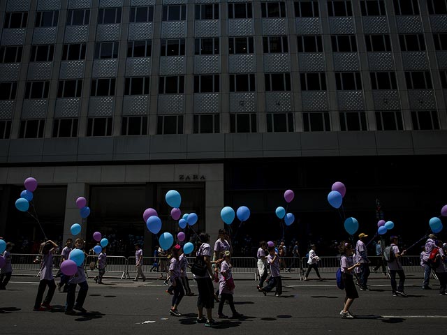 Марш солидарности с Израилем. Нью-Йорк, 31 мая 2015 года