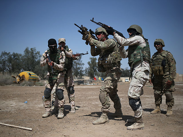 Американские военные инструкторы в Ираке