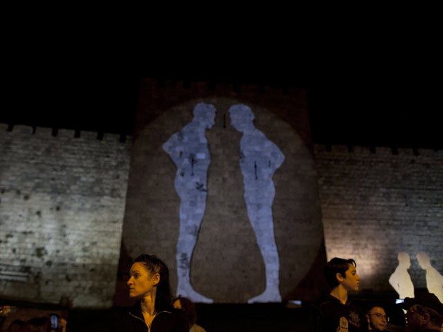 Фестиваль света в древнем Иерусалиме. Июнь 2015 года