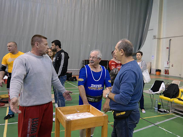 Григорий Рубин на чемпионате Европы в Риге. Июнь 2015 года