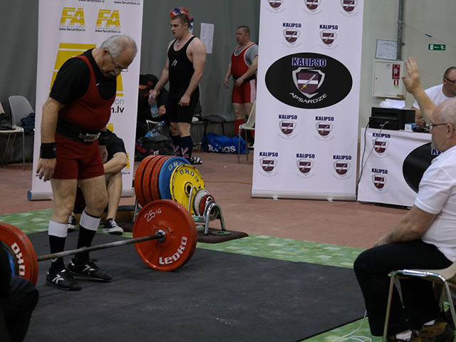 Григорий Рубин на чемпионате Европы в Риге. Июнь 2015 года