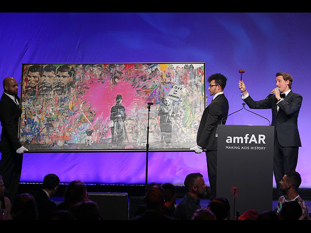 Аукцион на вечере amfAR. 16 июня 2015 года