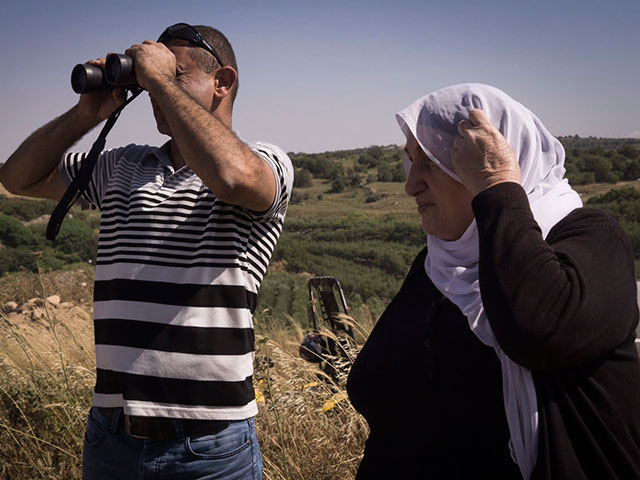 Друзы на границе Израиля и Сирии. 16 июня 2015 года