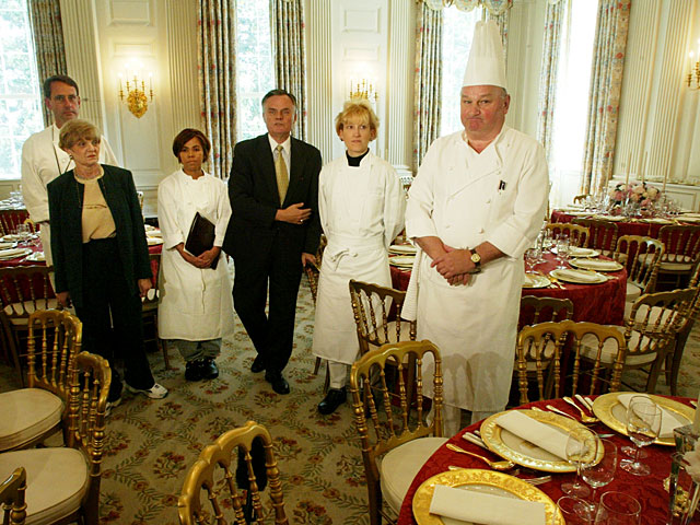 Уолтер Шейб в Белом доме, 2003 год