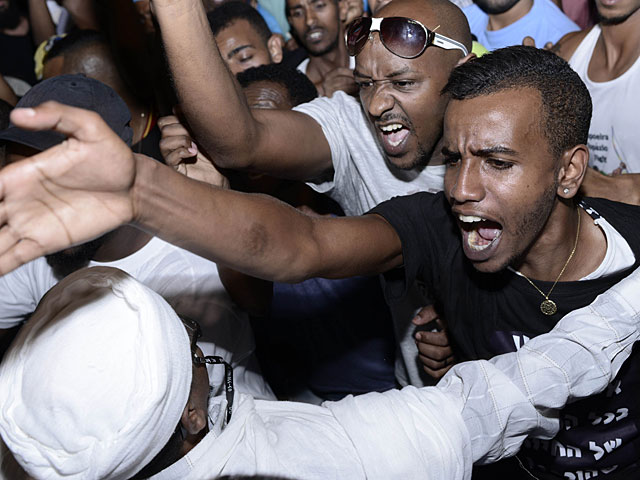 Демонстрация эфиопских евреев: беспорядки в центре Тель-Авива  