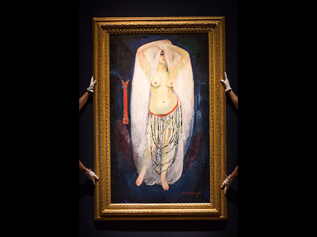 Работа Кеса ван Донгена "Анита в костюме восточной танцовщицы" на аукционе Christie's. Июнь 2015 года
