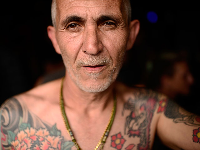 Съезд мастеров  тату и пирсинга. Тель-Авив, 6 июня 2015 года