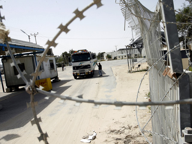 Возобновлена работа КПП "Керем Шалом" на границе Газы  