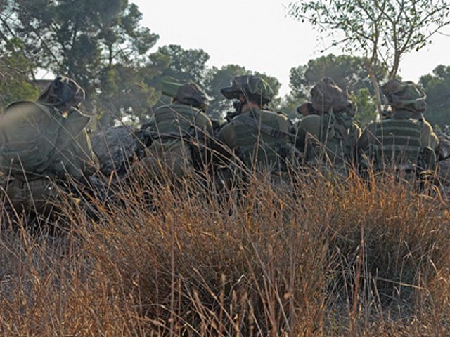 Бойцы подразделения "Римон" на боевом задании