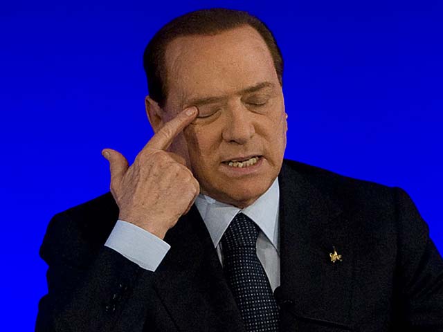 Сильвио  Берлускони осужден на 3 года за подкуп сенаторов